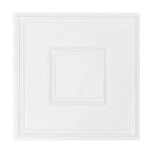 Ceiling Tiles, Drop Ceiling Tiles Premium Polystyrene Or PVC Sheet, Easy Installation/ Cutting Plastic Glue-Up Ceiling Tile, Basement Ceiling Covering For Home/Office Decoration - Gói 12 chiếc 24 x 24 in, Hình học - Xem 9
