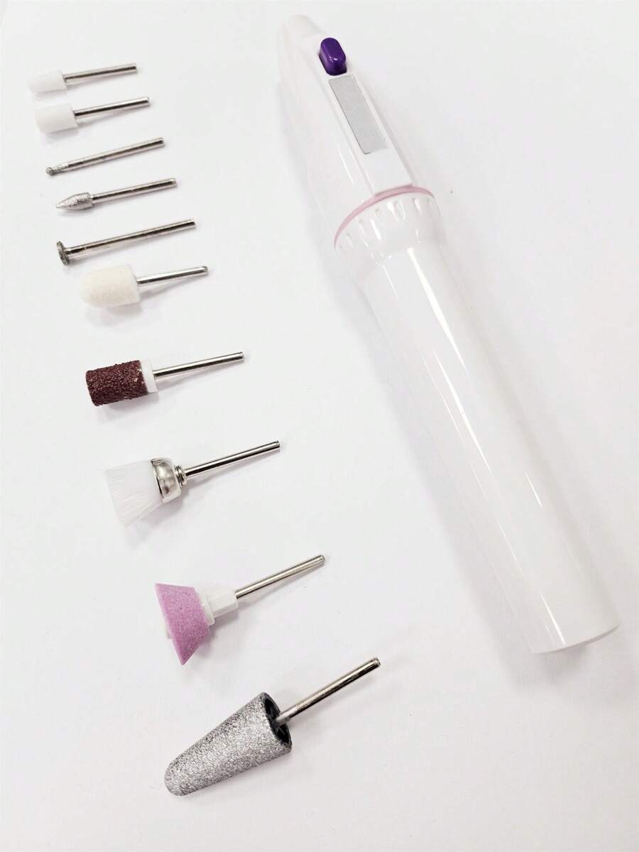 5 In 1 Electric Mini Nail Art Machine Grinder Professional Polisher Portable Nail Art Tools Set