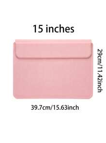 1pc Lightweight Portable Laptop Magnetic Stand Sleeve Case, Protective Padded Sleeve With Stand Function, Fits 13", 14", 15" Laptops And Tablets, Scratch-Resistant, Foldable And Stable Stand For Office Use - Multicolor - View 19