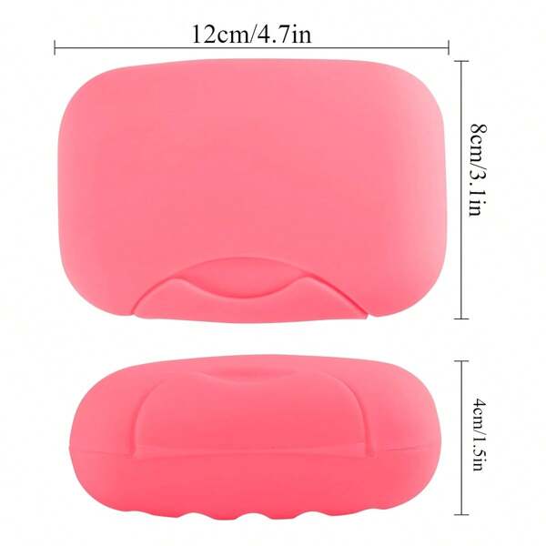10 PCS Soap Box Holder, Plastic Travel Soap Dish, Portable Leak Proof Soap Case Container For Bathroom, Camping, Gym, Business Trip, 6 Colors Back To School