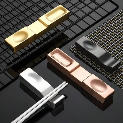 1 件不锈钢筷子架，多功能勺叉架，多尺寸多色筷子架，勺子架，叉子架，餐具架，适用于家庭厨房、餐桌、餐厅