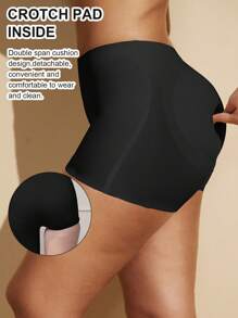 1pc Women Slimming Waist Seamless Butt Lift Shapewear Padded Dress Enhancer Body Shaper, Christmas Dress Undergarment Tummy Control Flat Belly Sheath Pants Underwear Shorts Lingerie Briefs Waist Trainer Buttocks Padding Fake Pad Hip Shaper