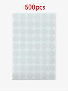 1000pcs Diamond Painting Sticker Labels, Round And Square Shapes, Suitable For DIY, Toolbox, Storage Box Markings, Writable Digits & Letters