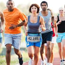 WRELS 1pc Lightweight Invisible Marathon Race Walking Trail Running Bib Belt - Multicolor - View 6