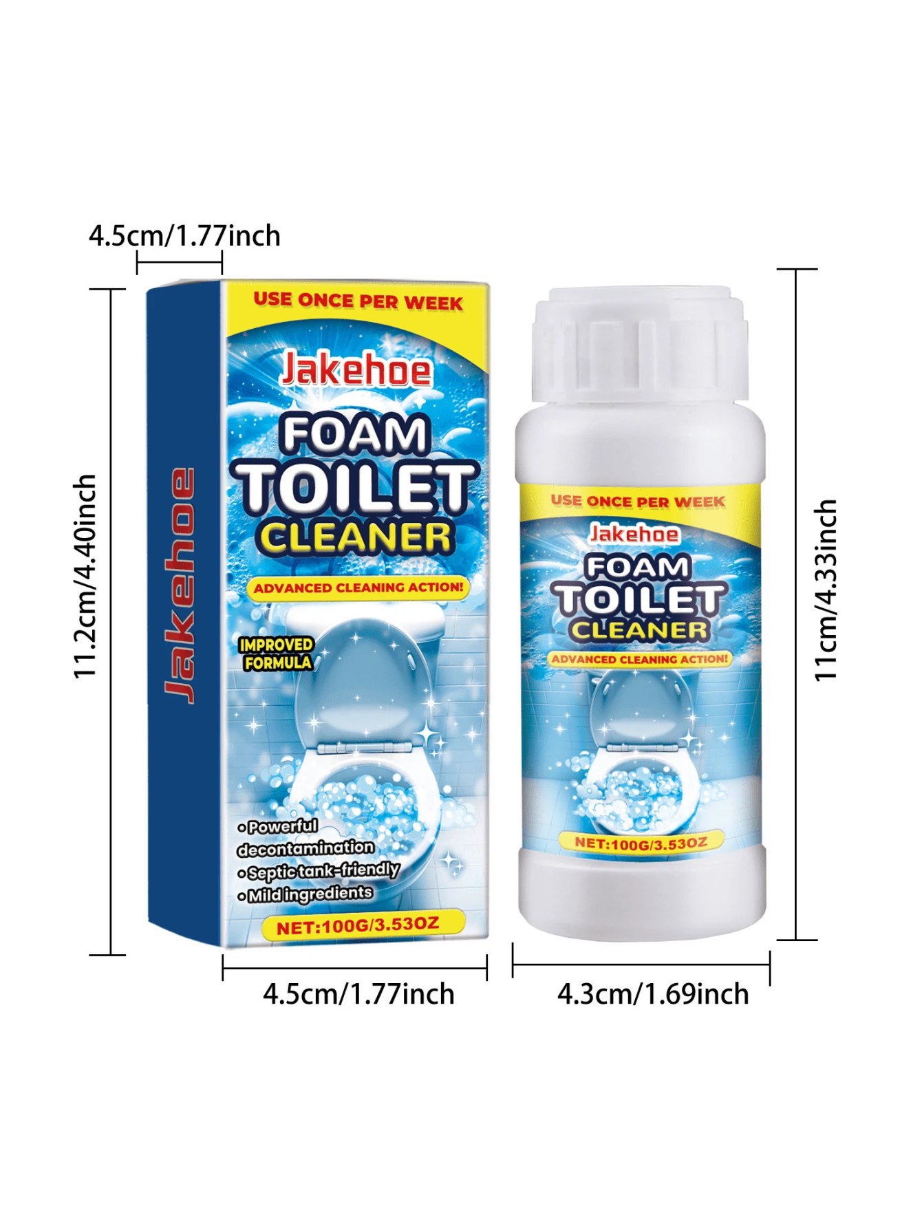 Foam Toilet Cleaner Toilet Cleaner Stains Urine Stains Descaling Odor