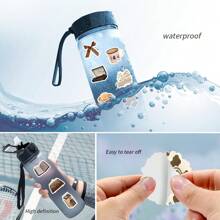 100 张复古小物件贴纸美观乙烯基贴纸贴花剪贴簿、日记本、笔记本电脑、保险杠、滑板、水瓶、电脑、电话 - 彩色 - 查看 7