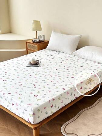 印花床笠 甜美床笠 单人床 全尺寸 大号 特大号床笠