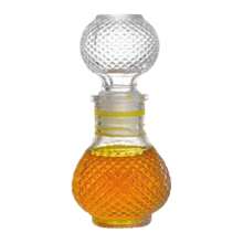 6 Mini Glass Bottle Perfume Liquor Craft Decoration 50ml