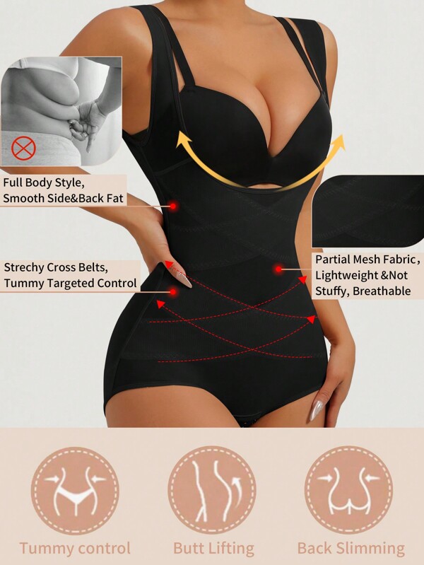 A Lady's Body-Shaping Underwear, Body-Shaping Clothes, Chest Support, Hip Lift, Body-Shaping Underwear