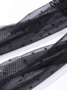 1 双女士超薄丝袜，亲肤无缝袜子，鞋底带防滑硅胶，黑色，夏季 - 黑色 - 查看 3