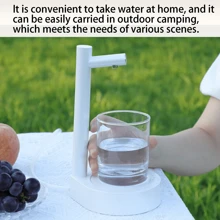 新款智能桌面水泵黑白桶装水全自动桌面无线饮水机充电。 - 彩色 - 查看 4