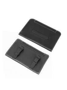 汽车纸巾架 - 汽车纸巾架、汽车餐巾架、汽车餐巾架、汽车遮阳板纸巾分配器、车内皮革纸巾架 - 遮阳板配件。 - 黑色 - 查看 9