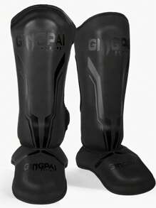 GINGPAI Muay Thai Fighting Leg Guards For Teenagers And Adults Professional Boxing Calf Guards With Back Of Feet Sanda Training Shin Guards Thickened Boxing Training Protective Gear Fighting Ankle Guards Shin Guards For Men And Women - Multicolor - View 22