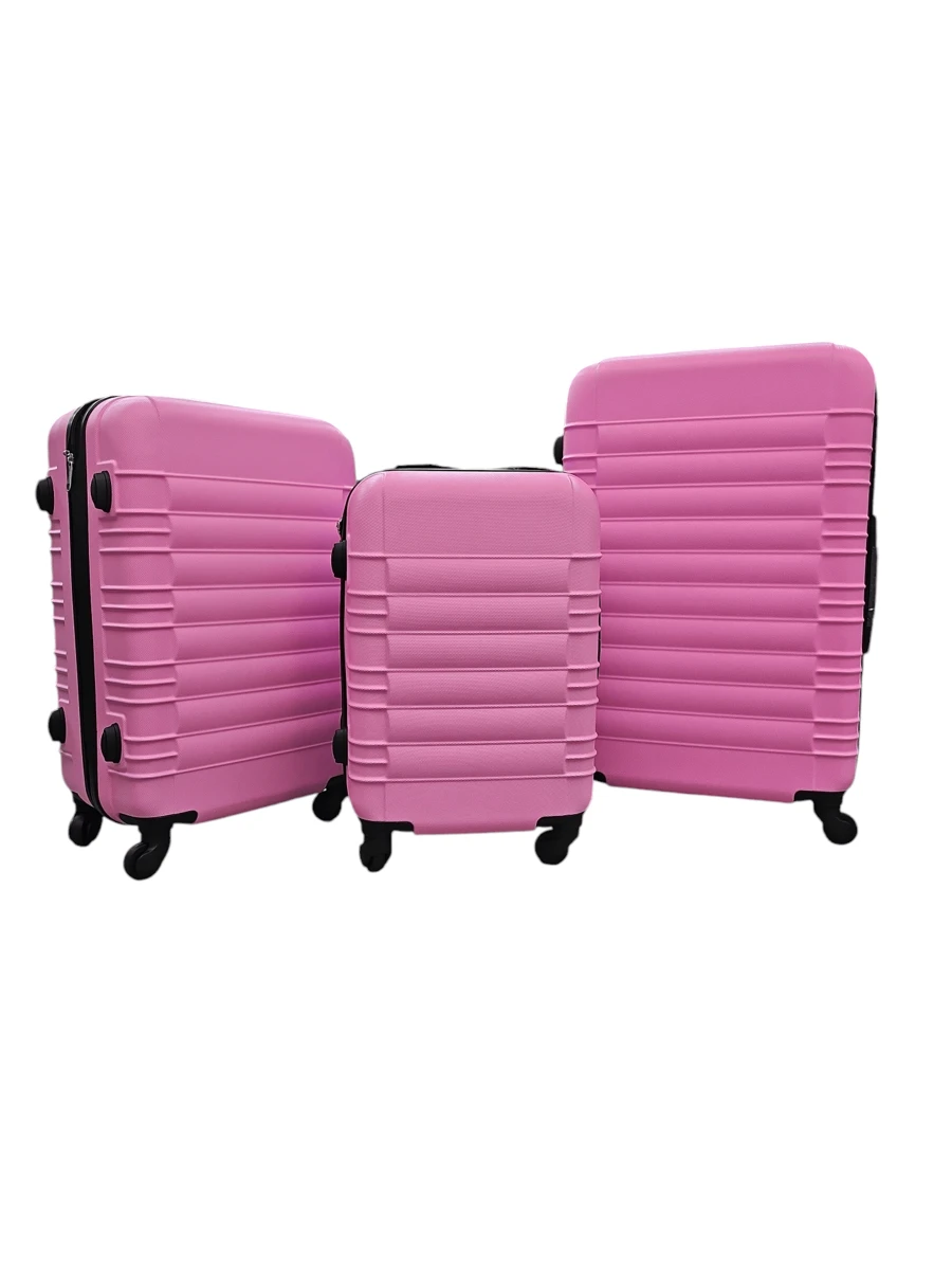Maleta de viaje multifuncional de gran capacidad para uso diario y viajes - Rosa - Ver 1