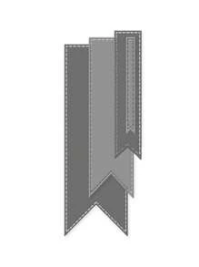 Geometric Bookmark Tag Metal Cutting Dies Die-Cut For Photo Album Card Making, DIY Handmade Scrapbook Crafts Stencil