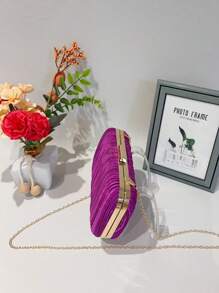 Women Evening Bags - Purple - View 4