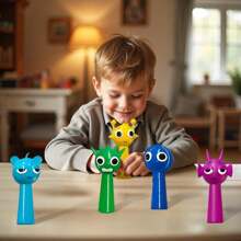 Dlishka Sprunki Action Figures 24 Pack Colorful Figures For Kids,Boys & Girls Ages 3 4 5 6 7 8 9 10+, Durable Toys,Perfect Christmas A Gift For Sprunki Game Fans. (A 12PCS) - A+b 24pcs - View 4