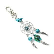 5pcs/Set Dreamcatcher, Natural Gemstone, Assorted Shapes, Beach Animal, Turquoise Keychain, Fashion Accessory, Bag Pendant, For Year-Round Use Backpack For School Letter Car Accessories Cute Goth Y2k Christmas Gift Ideas Bag Accessories Lanyards With Id Holder Car Accessories Bag Charms Car Teacher Friend Sister