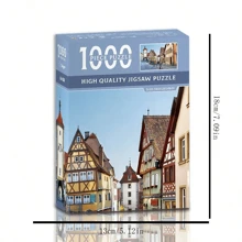 1000 Pieces World-Famous Painting Paper Jigsaw Puzzle, Stress Relief Toy, Birthday/Holiday Gift - Multicolor - View 9