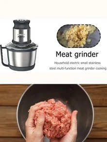 SK-7027 不锈钢绞肉机 绞肉机 蔬菜绞肉机 (3L) - 查看 4