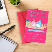1st, Aan mijn geweldige vrouw, mooie Moederdag-wenskaart met envelop, geschikt voor gezinnen, moeders, grootmoeders en dochters. Ik wens je een betere morgen en heb een speciale Moederdag-wenskaart ontvangen.
