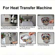 1、2、3 件装 2025 级高级热压贴花，混合颜色聚酯热转印贴纸，适用于 DIY T 恤、牛仔裤、背包、可洗衣服补丁