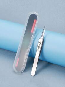 1/2/3 件 5 号超细黑头去除镊子，美容院面部护理工具、包、收纳包、收纳袋