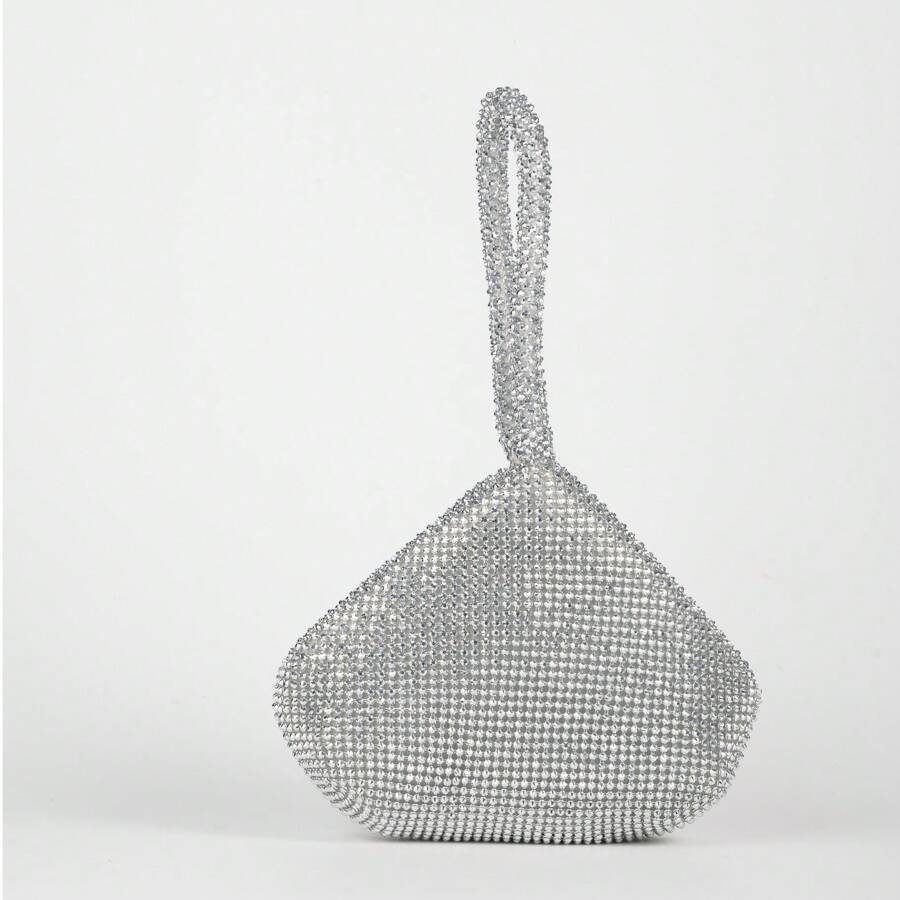 Elegant Women's Clutch Bag, Suitable For Weddings, Parties And Events; With Shoulder Strap And Zipper, An Ideal Fashionable Clutch Bag For Ladies At Ceremonies; Suitable For Special Occasions