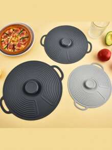 1pc/3pcs Silicone Bowl Covers Silicone Microwave Covers, 3 Sizes Reusable, Suitable For Cups, Bowls, Plates, Pots, Pans, Frying Pans, Stovetop, Oven, Refrigerator Dishwasher Friendly