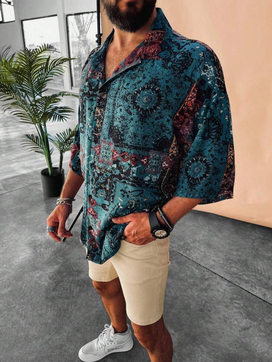 Men's Versatile Commuter Shirt For Spring/Summer 2025 - Multicolor - View 1