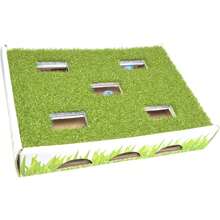 Grass Patch 狩猎盒 猫爱好者和猫妈妈喜爱的玩具 - 綠色 - 查看 9