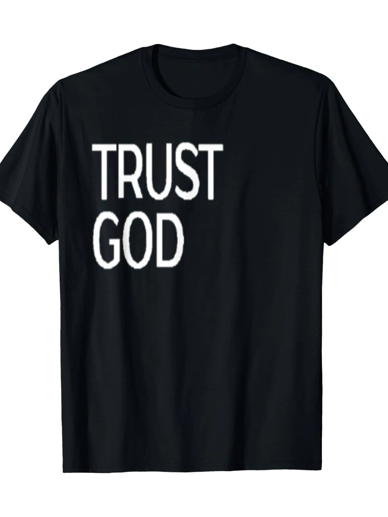 Trust God T-Shirt - Black - View 1