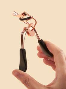 11pcs/Set, 1pc Rose Gold & Black Handle Eyelash Curler + 10pcs Replacement Pads, Beauty Tools For Professional And Home Use, Eyelash Curler With Refill Pads,Makeup,Cheap,Room Decor,Vanity,Travel,Bedroom,Makeup Accessories,Eyelash Curler,Cheap,Stocking Stuffers,Makeup,Makeup Tools,Cheap Stuff,Gifts,Gifts For Women,Christmas Gifts,Giveaways,Travel,Cheap Stuff,Travel Essential - Multicolor - View 3