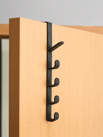 3 件套卧室门衣架，衣服挂架，门上塑料家居收纳，整理挂钩，钱包架，用于包包挂杆