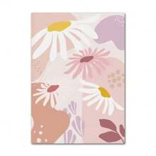 1 st Botanische Pastel Blad Lente Bloem Schattige Madelief Muurkunst Canvas Schilderij Posters En Prints Muurfoto's Voor Woonkamer Boho Woondecoratie Geen Lijst