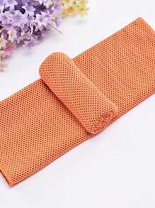 1pc Microfiber Ice Towel For Neck, Light Weight And Thin Thickness Quick Drying Towel Soft Breathable Chilly Towel For Cooling, Yoga, Sports, Golf, Gym, Camping, Running, Fitness, Workout & More Activities Fall Decor,Holiday Home Bathroom Decor Beach Essentials Back To School