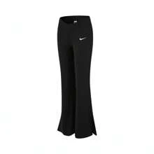 Nike 2025 女款 AS W NSW TEAM NK MR TIGHT GCEL 紧身裤，运动内衣 IB5586-010 - 黑色 - 查看 1