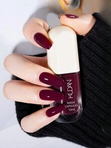 1 Bottle 10ml Water-Based Nail Polish - Quick Drying, , Peel Off, Odorless, Suitable For Students, No Alcohol