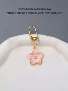 2024 New Fashion Shoulder Diagonal Simple Diamond Grid Popular Handbag With Detachable Strap - Pink - View 11