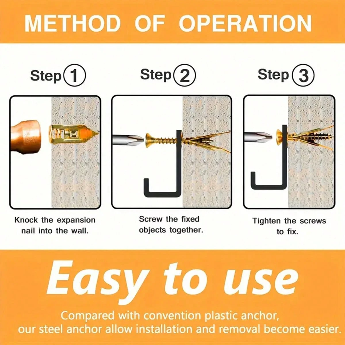 Piastra Ungueale Di Sicurezza In Acciaio Premium Per Borchie In Legno - Foto 12