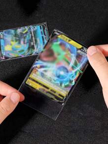 50片防水卡片保护膜 卡膜卡套加厚收纳 柔软透明 适用于社保医保信用卡