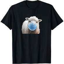 Sheep With Mask Anti-Mask T-Shirt