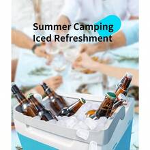 ecozy Máquina de Hielo, 9 Cubos Listos en 6 Minutos hasta 12kg por Día, Autolimpieza con Bolsas de hielo y Cuchara de Pie, Acero Inoxidable