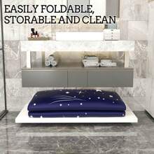 Portable Folding Bathtub For Adult Swimming Pool Large Plastic Bathtub Bath Bucket Insulation Bathing Bath Tub Foldable Bathtub Adult Full-Body Soaking Tub Barrel Sweat Steaming Thicken Portable Home Sauna Insulation Folding Bath Bucket(Self Installation/Free Installation) Bathroom Decor Summer Bathroom Accessories Back To School
