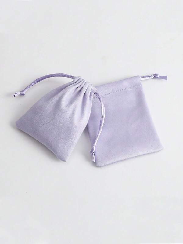 10pcs Velvet Drawstring Pouches