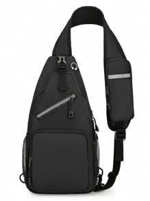 Waterproof Shoulder Bag Men's Crossbody Casual Messenger Bag Hiking, Running, Cycling, Touring, Traveling, Crossbody Bag, Roomy, Suitable For Men, Versatile Crossbody For Outdoor Adventure And Work New Life Items For Students Men Essentials Side Bag Graduation School Supplies Mobile Phone Bag Hiking Accessories Pouch