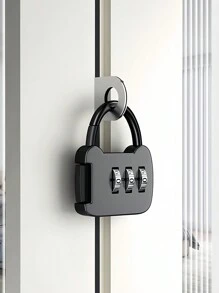 Metal Combination Lock 3 Digit Password Combination Padlock Suitcase Luggage Lock For Gym Lockers Back To School Travel Essentials Accessories - Multicolor - View 2
