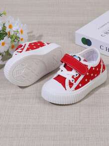 1 par de zapatos deportivos casuales, planos, cómodos y ligeros para bebés, aptos para todas las estaciones