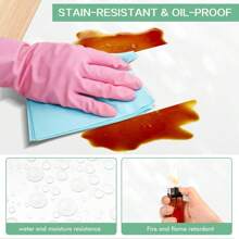 20PCS Self-Adhesive Black Marble PVC Cladding Wall Panels For Kitchen Bathroom Carnival Home Sticker - Plateado - Ver 9