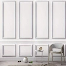 2/4pcs European Style Self-Adhesive PVC Decorative Trim Strips - Flexible For Wall, Floor, Cabinet Edges, 3.3 Ft Length, Home Decor Accent